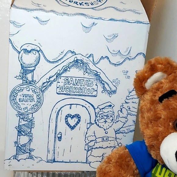 Build-A-Bear Workshop (BAB) Bearemy Retired Big Head Bear with Box - Picture 7 of 9